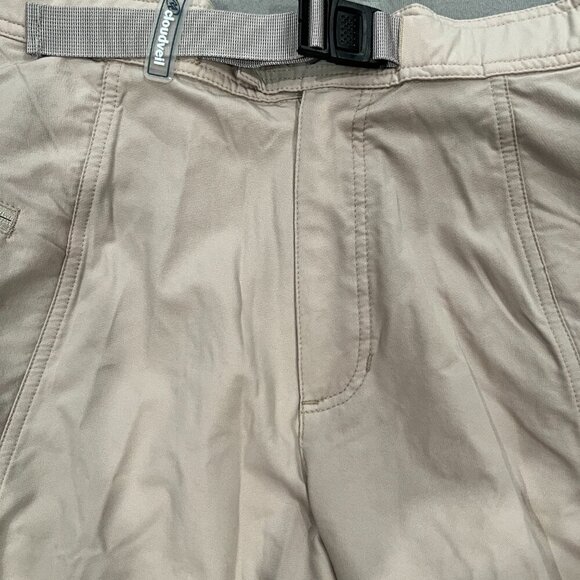 CLOUDVEIL 100% Nylon Performance Hiking Pants Multiple Zip Pockets Self Belt 34 - Picture 4 of 13